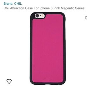 💖🎁NEW in box Chil Attraction Case For Iphone 6 Pink Magentic Series